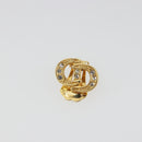 Christian Dior Earring Metal Gold Tone Auth ka5195V-6