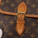 LOUIS VUITTON Monogram Gibeciere GM Shoulder Bag M42246 LV Auth ka5197-9