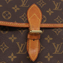 LOUIS VUITTON Monogram Gibeciere GM Shoulder Bag M42246 LV Auth ka5197-18