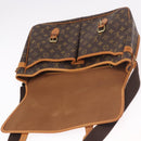LOUIS VUITTON Monogram Gibeciere GM Shoulder Bag M42246 LV Auth ka5197-19