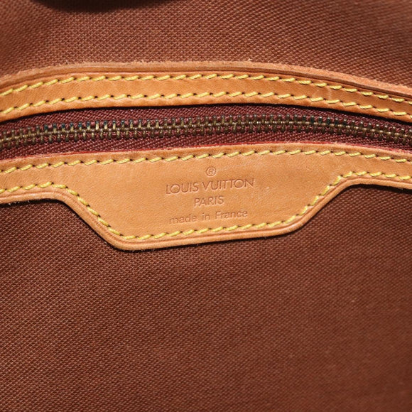 LOUIS VUITTON Monogram Gibeciere GM Shoulder Bag M42246 LV Auth ka5197