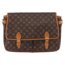LOUIS VUITTON Monogram Gibeciere GM Shoulder Bag M42246 LV Auth ka5197-13