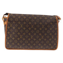 LOUIS VUITTON Monogram Gibeciere GM Shoulder Bag M42246 LV Auth ka5197-2