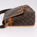 LOUIS VUITTON Monogram Gibeciere GM Shoulder Bag M42246 LV Auth ka5197-4