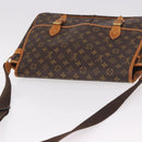 LOUIS VUITTON Monogram Gibeciere GM Shoulder Bag M42246 LV Auth ka5197-6