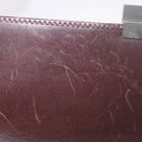 GUCCI GG Supreme Business Bag PVC Leather Beige Silver 34044 Auth ka5200-10