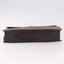 GUCCI GG Supreme Business Bag PVC Leather Beige Silver 34044 Auth ka5200-5