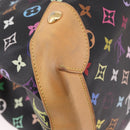 LOUIS VUITTON Monogram Multicolor Ursula Tote Bag Black M40124 LV Auth ka5202V-12