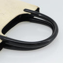 PRADA Hand Bag Harako Leather Beige Auth ka5203-7