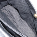 GUCCI Bamboo Hand Bag Suede 2way Black Gold 002 2855 Auth ka5206-25