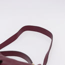 LOUIS VUITTON Monogram Empreinte Metis Shoulder Bag Wine Red M40813 Auth ka5209V-10