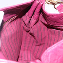 LOUIS VUITTON Monogram Empreinte Metis Shoulder Bag Wine Red M40813 Auth ka5209V-19
