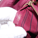 LOUIS VUITTON Monogram Empreinte Metis Shoulder Bag Wine Red M40813 Auth ka5209V-24