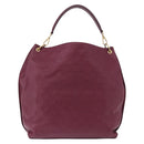 LOUIS VUITTON Monogram Empreinte Metis Shoulder Bag Wine Red M40813 Auth ka5209V-3