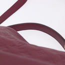 LOUIS VUITTON Monogram Empreinte Metis Shoulder Bag Wine Red M40813 Auth ka5209V-8
