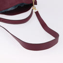LOUIS VUITTON Monogram Empreinte Metis Shoulder Bag Wine Red M40813 Auth ka5209V-9