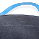 LOUIS VUITTON Epi Bicolor Varenne Hand Bag Black Blue M52385 LV Auth ka521-18