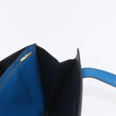 LOUIS VUITTON Epi Bicolor Varenne Hand Bag Black Blue M52385 LV Auth ka521-20