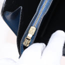 LOUIS VUITTON Epi Bicolor Varenne Hand Bag Black Blue M52385 LV Auth ka521-24