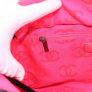 CHANEL Matelasse Cambon Line COCO Mark Tote Bag Leather Black CC Auth ka5210V-20