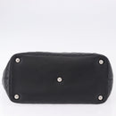CHANEL Matelasse Cambon Line COCO Mark Tote Bag Leather Black CC Auth ka5210V-9