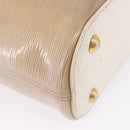 LOUIS VUITTON Epi Plage Mini lagoon Bay Hand Bag Beige Sabre M92473 Auth ka5211-14