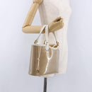 LOUIS VUITTON Epi Plage Mini lagoon Bay Hand Bag Beige Sabre M92473 Auth ka5211-22