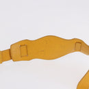 BALENCIAGA Classic Vero Hand Bag Leather 2way Yellow 235216 Auth ka5212A-10