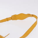 BALENCIAGA Classic Vero Hand Bag Leather 2way Yellow 235216 Auth ka5212A-11