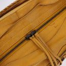BALENCIAGA Classic Vero Hand Bag Leather 2way Yellow 235216 Auth ka5212A-18