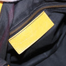 BALENCIAGA Classic Vero Hand Bag Leather 2way Yellow 235216 Auth ka5212A-19