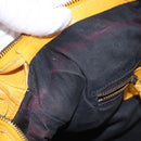 BALENCIAGA Classic Vero Hand Bag Leather 2way Yellow 235216 Auth ka5212A-24
