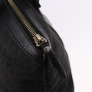 FENDI Zucchino Canvas Tote Bag Black Gold Auth ka5213-16