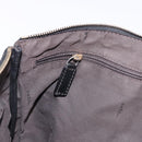 FENDI Zucchino Canvas Tote Bag Black Gold Auth ka5213-21
