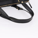 FENDI Zucchino Canvas Tote Bag Black Gold Auth ka5213-7