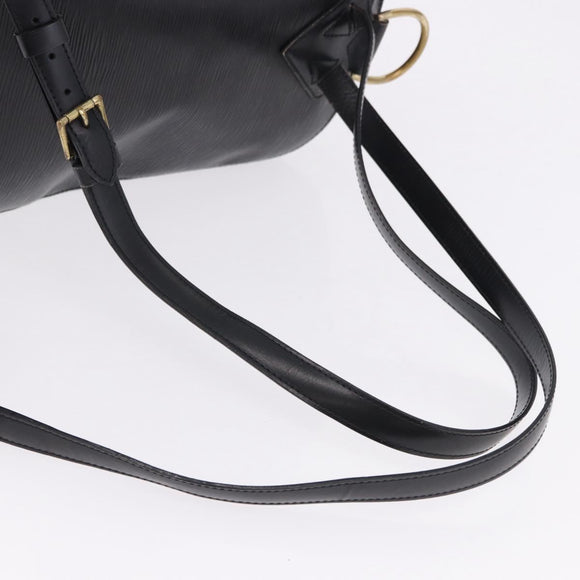 LOUIS VUITTON Epi Gobelins Backpack Black M52292 LV Auth ka5215