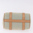 Christian Dior Hand Bag Canvas Beige Silver Auth ka5216A-5