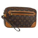 LOUIS VUITTON Monogram Marly Dragonne GM Clutch Bag M51825 LV Auth ka522-1