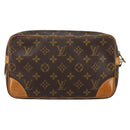 LOUIS VUITTON Monogram Marly Dragonne GM Clutch Bag M51825 LV Auth ka522-2