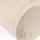 BOTTEGA VENETA Shoulder Bag Suede Ivory Gold Auth ka5223A-14