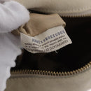BOTTEGA VENETA Shoulder Bag Suede Ivory Gold Auth ka5223A-12