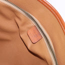 CELINE Macadam Canvas Shoulder Bag PVC Leather Brown Gold Auth ka5224A-17