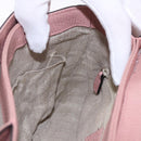 GUCCI Interlocking Hand Bag Leather 2way Outlet Pink Gold 510302 Auth ka5225-22