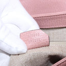 GUCCI Interlocking Hand Bag Leather 2way Outlet Pink Gold 510302 Auth ka5225-27