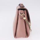 GUCCI Interlocking Hand Bag Leather 2way Outlet Pink Gold 510302 Auth ka5225-5