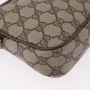 GUCCI GG Supreme Shoulder Bag PVC Beige Gold 97 02 068 Auth ka5227-9