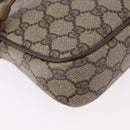 GUCCI GG Supreme Shoulder Bag PVC Beige Gold 97 02 068 Auth ka5227-15