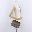 GUCCI GG Supreme Shoulder Bag PVC Beige Gold 97 02 068 Auth ka5227-21