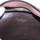 Christian Dior Trotter Canvas Shoulder Bag Beige Gold Auth ka5228-17