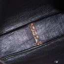 Christian Dior Trotter Canvas Shoulder Bag Beige Gold Auth ka5228-18